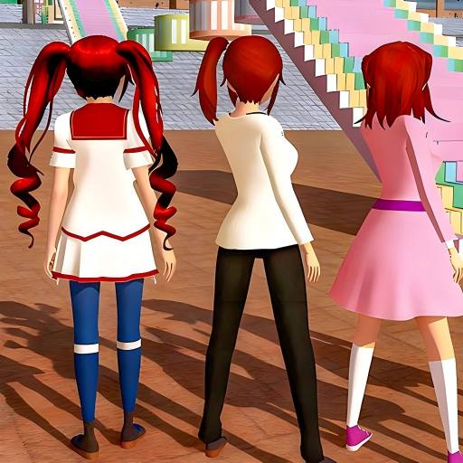 樱校男女生向前冲