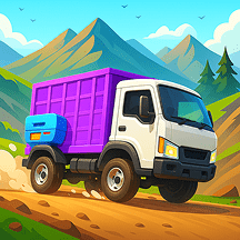 我在山地飙卡车